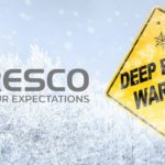Sign Graphic saying Deep Freeze Warning