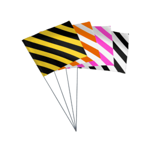 Striped High Profile Flags Feature
