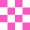 Checkboard: Pink Glo & White