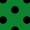 Polka Dot: Green & Black