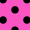 Polka Dot: Pink Glo & Black