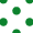 Polka Dot: White & Green