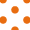 Polka Dot: White & Orange