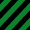 Striped: Green & Black