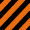 Striped: Orange & Black