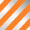 Striped: Orange Glo & NV Silver