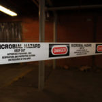 Standard Barricade Tape Danger Microbial Hazard