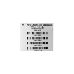 High Temperature Polyimide Labels