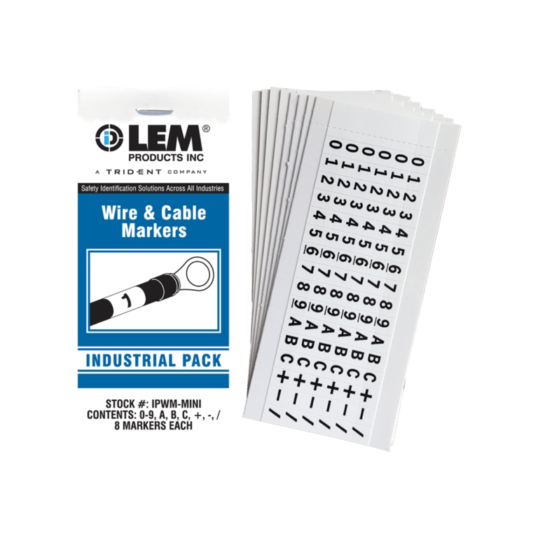 Industrial Pack Mini Wire Marker Books