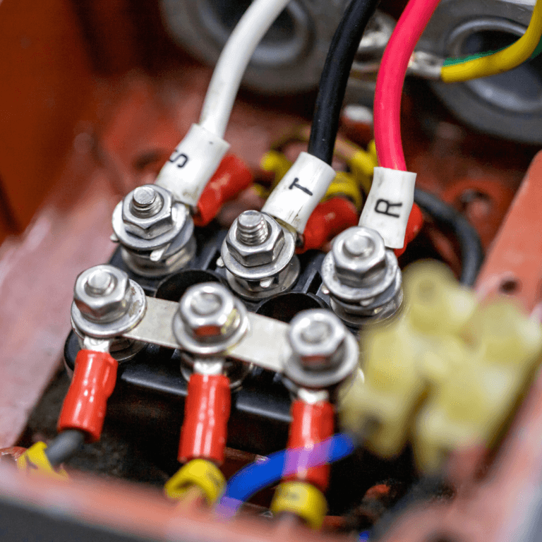 Industrial Pack Wire Marker Books being used to mark parts in an industrial environment