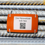 Inventory Identification Tag used for a stack of rebar