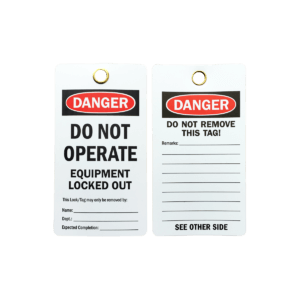 Lockout Tag Do Not Operate loto1021a