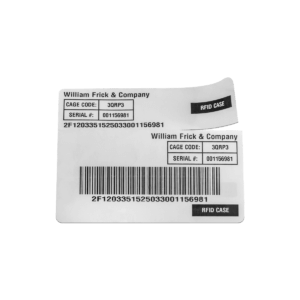 MIL STD 129 RFID Shipping Labels