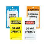 OSHA ANSI Compliant Tags