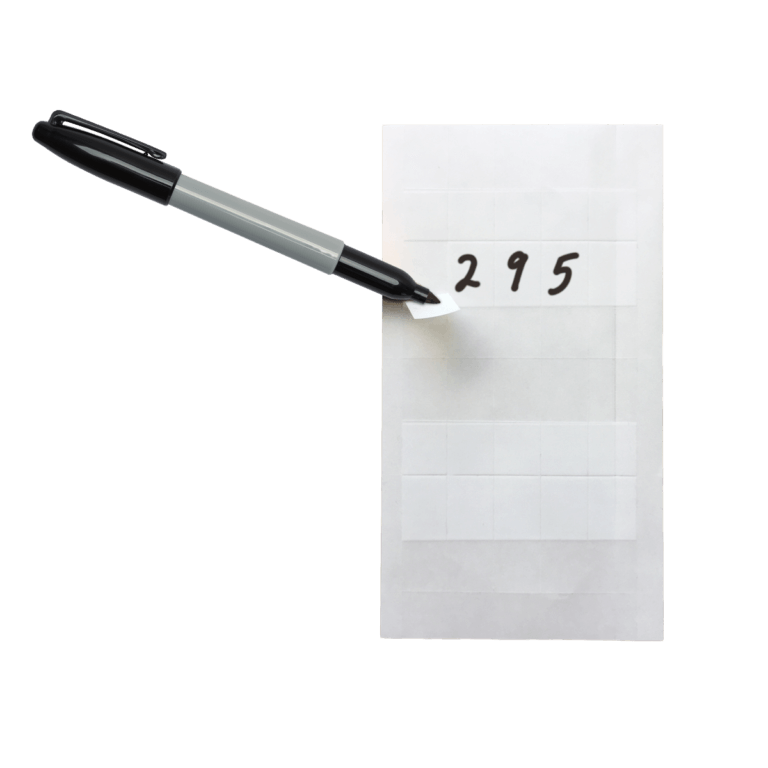 Write on wire and cable marker books