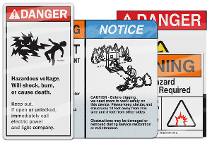 Electrical Safety Labels Category Image