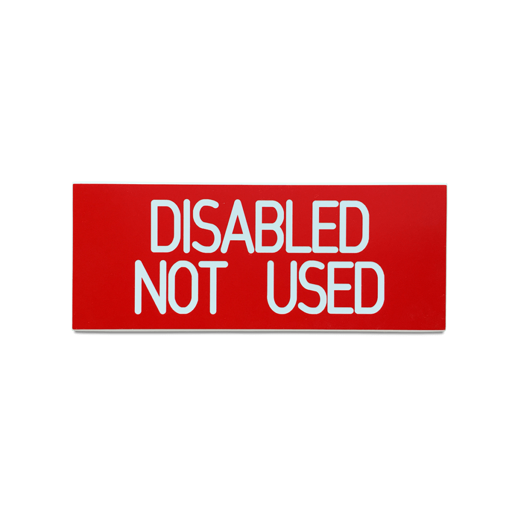 Engraved Plastic Signs - Trident Solutions