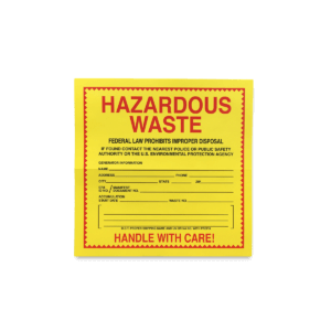 Hazmat Drum Label