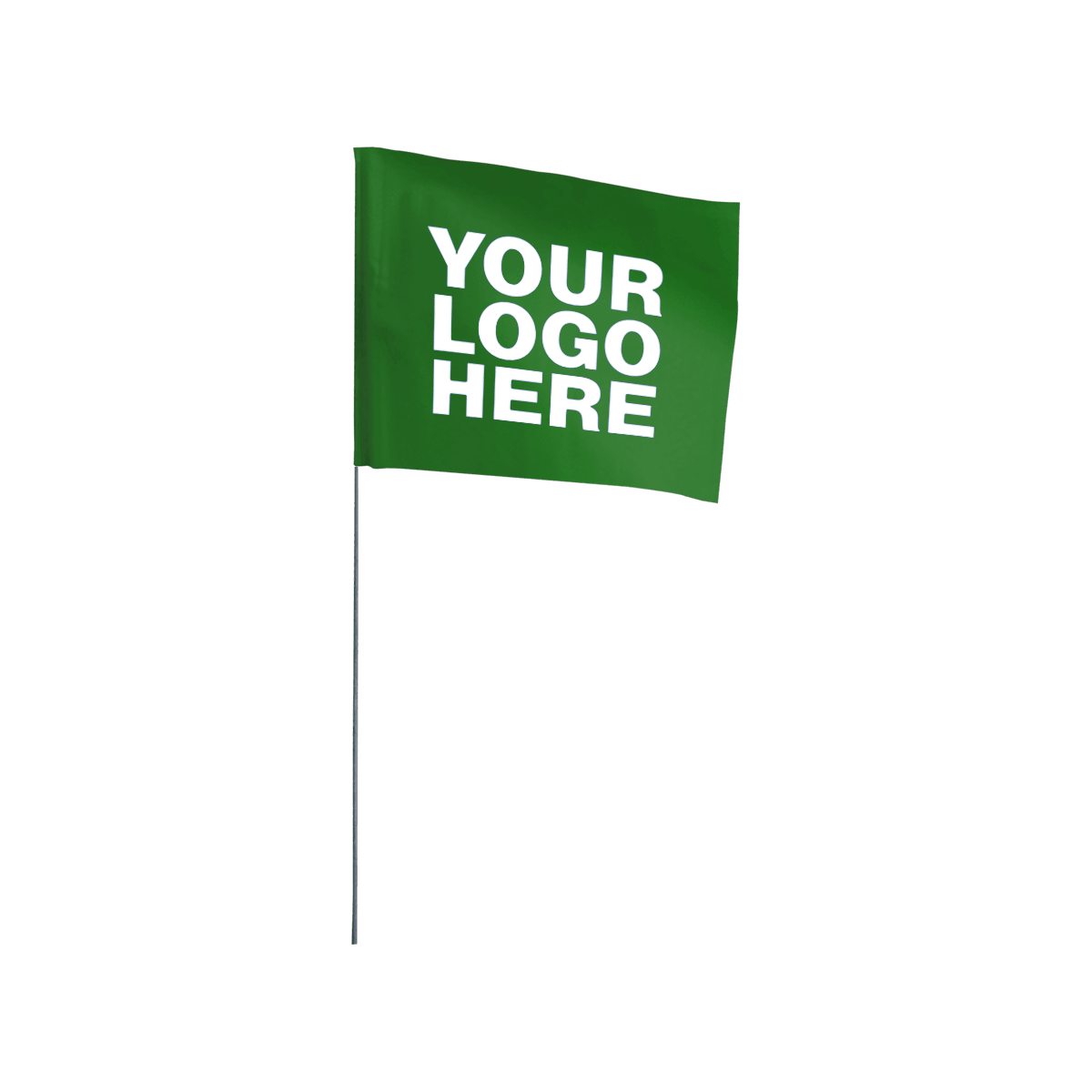 Presco-Marking-Flag-Green-Printed-YLH